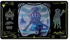 Ultra Pro 38884 - MTG EOE Playmat -Holofoil Blue; Uthros, Titanic Godcore